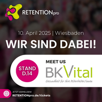 BKVital auf der RETENTIONpro 2025 zum Thema Mitarbeiterbindung durch betriebliche…